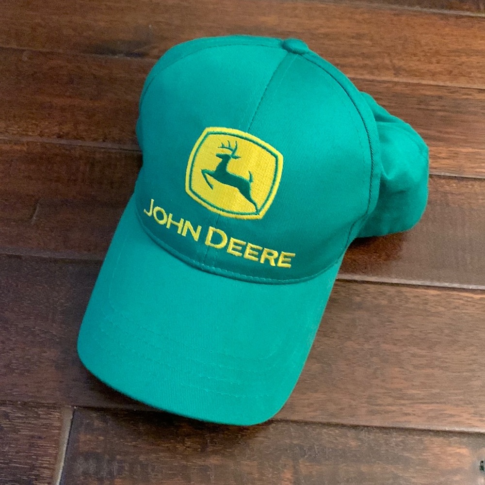 John Deere Green Cotton Baseball Hat